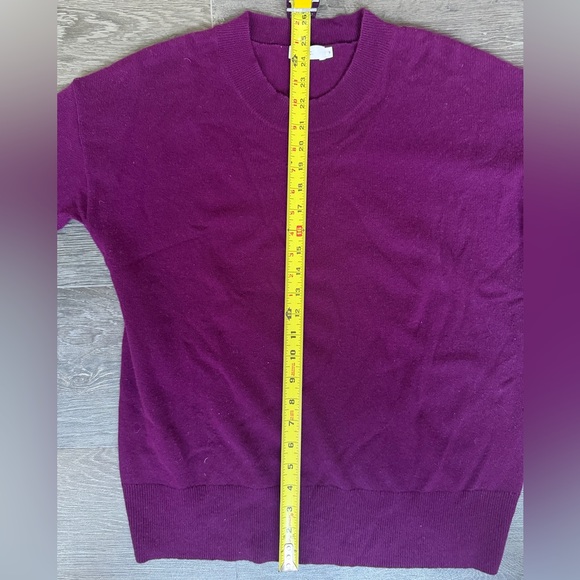 A.L.C. purple cross back  sweater size Small - Picture 4 of 4